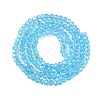 Electroplate Glass Beads Strands EGLA-A044-T2mm-L08-3