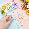 400Pcs 10 Colors Polymer Clay Beads CLAY-CA0001-09-3