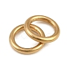 Ion Plating(IP) 304 Stainless Steel Closed Jump Rings STAS-G393-06G-03-2