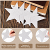 60Pcs Paper Glitter Star Wall Decoration AJEW-SP0001-17B-6