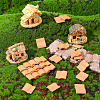 Polymer Clay Miniature Tiles AJEW-WH0258-032-4