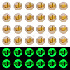 50G Luminous Transparent Acrylic Beads OACR-TAD0001-01J-1