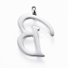 Tarnish Resistant 304 Stainless Steel Pendants STAS-F129-B-P-2
