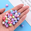 Opaque Acrylic Beads X-TACR-S153-36I-5