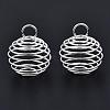 Iron Wire Pendants IFIN-R231-20mm-S-2