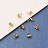 Brass Bead Tips X-KK-F824-033G-4