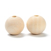 Natural Unfinished Wood Beads WOOD-XCP0001-19A-2