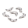 Non-Tarnish 304 Stainless Steel Charms STAS-L244-17P-1