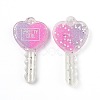 Two Tone Resin Big Pendants LS-RESI-Z001-01C-2
