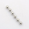 Tarnish Resistant 304 Stainless Steel Ball Chains CHS-A002B-5.0mm-1