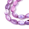 Natural Trochus Shell Beads Strands X-SHEL-K006-19-01D-3