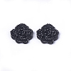 Resin Rhinestone Cabochons CRES-T012-02J-2