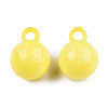 Opaque Acrylic Round Pendants SACR-Q099-M02A-2