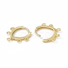 Brass Hoop Earring Findings KK-A172-31G-2