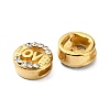 Ion Plating(IP)  304 Stainless Steel Slide Charms STAS-C089-06B-G-2