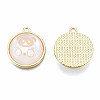 Resin Pendants PALLOY-N161-001-NR-3