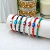 40Pcs 8 Colors Normal Lampwork Beads LAMP-SZ0001-24-5