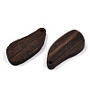 Natural Wenge Wood Pendants WOOD-T023-87-3