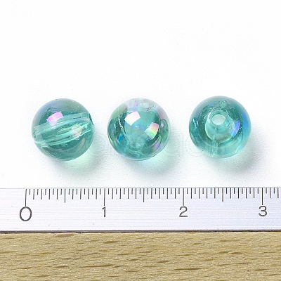 Eco-Friendly Transparent Acrylic Beads PL734-9-1