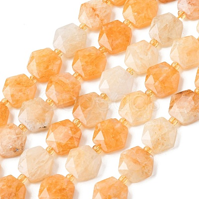 Natural Quartz Beads Strands G-H344-A03-01-1