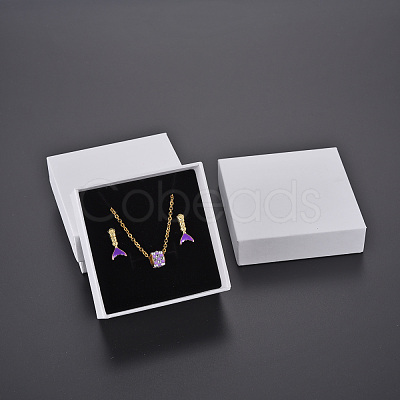 Cardboard Jewelry Set Box CBOX-S018-10C-1