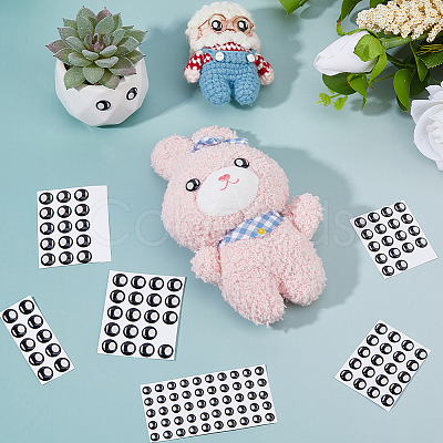 3 Sets 3 Styles Resin Self-adhesive Sticker DIY-FH0009-66-1