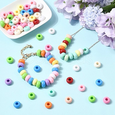 Baking Paint Acrylic European Large Hole Beads FIND-CJZ0001-002-1