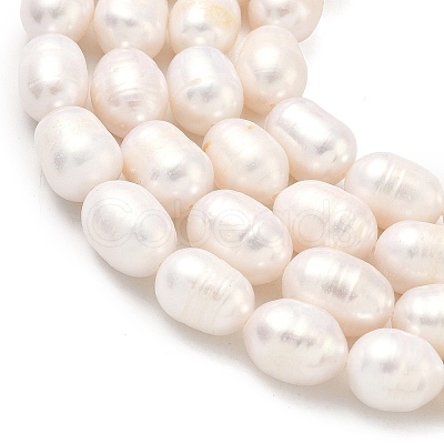 Natural Cultured Freshwater Pearl Beads Strands PEAR-D003-01D-12-1