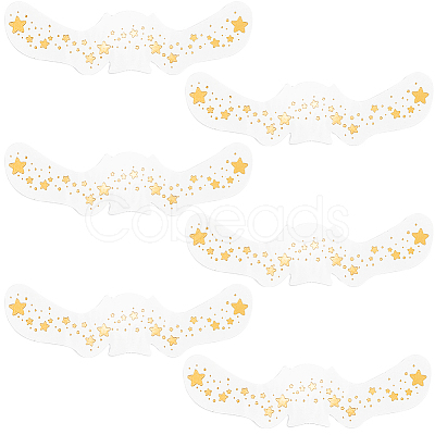10Pcs Transfer Sticker Proof Removable Temporary Tattoos Stickers DIY-SP0003-65A-07-1