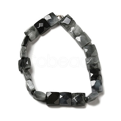 Natural Eagle Eye Stone Beads Strands G-G980-12-1