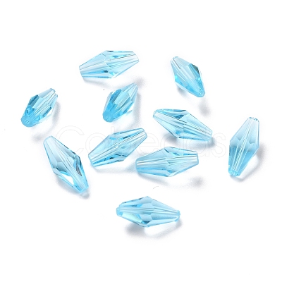 Transparent K9 Glass Beads GLAA-G078-B-17-1