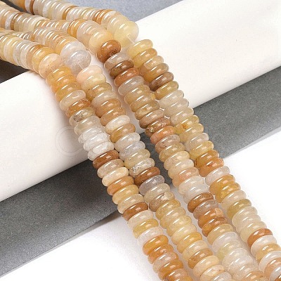 Natural Topaz Jade Beads Strands G-Q159-B05-01-1