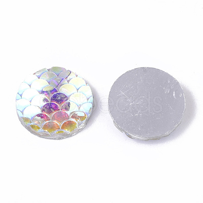 Resin Cabochons X-CRES-Q207-12mm-06-1