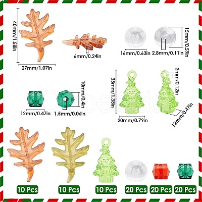 DIY Christmas Jewelry Making Finding Kits FIND-SP0001-99-1