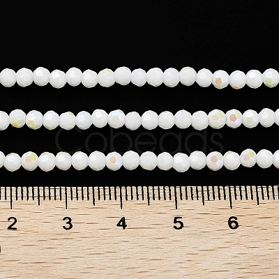 Opaque Glass Beads Strands EGLA-A035-P3mm-L01-1