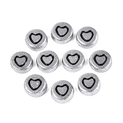Plating Opaque Acrylic Beads AC-N167-05AS-1