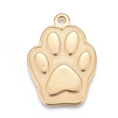 304 Stainless Steel Pendants STAS-F249-09G-1