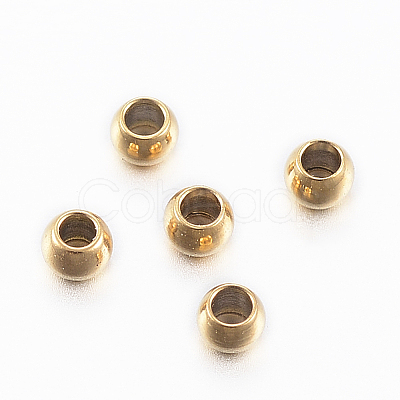 Ion Plating(IP) 304 Stainless Steel Beads LS-STAS-H394-08G-1