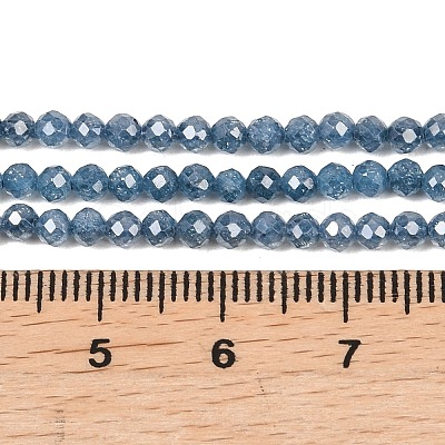 Cubic Zirconia Bead Strands ZIRC-C006-01B-04-1