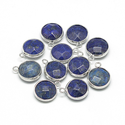 Synthetic Lapis Lazuli Pendants G-Q964-04P-1