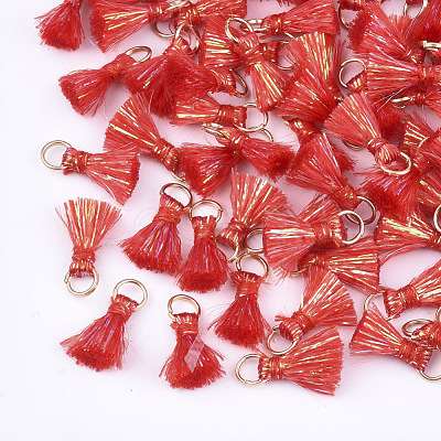 Polyeter Tassel Pendants FIND-S305-03C-1