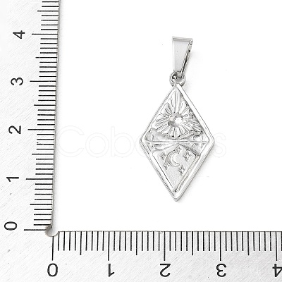 304 Stainless Steel Pendants SA-CBA34D4-07P-1