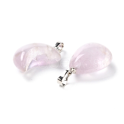 Natural Amethyst Pendants G-P461-03-1