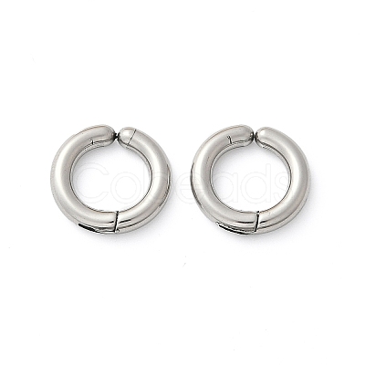 201 Stainless Steel Cuff Earring EJEW-C131-01A-P-1