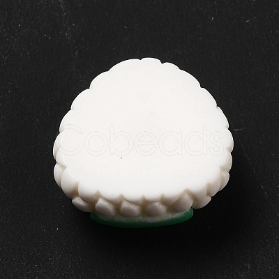 Opaque Resin Decoden Cabochons RESI-C013-09-1