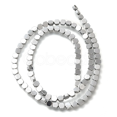 Electroplated Synthetic Non-magnetic Hematite Beads Strands G-C154-B01-01C-1