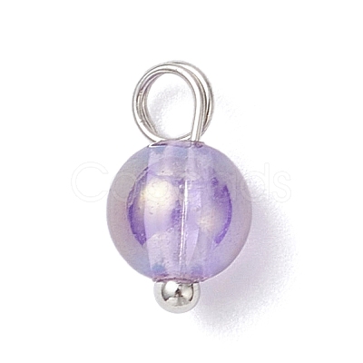 Transparent Acrylic Pendants PALLOY-JF04442-02-1