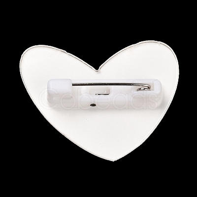 Cartoon Style Acrylic Brooch JEWB-D016-01B-1