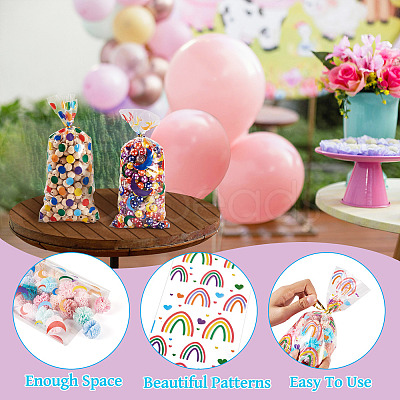 4 Styles OPP Cellophane Candy Storage Bags Sets ABAG-TAC0013-20C-01-1