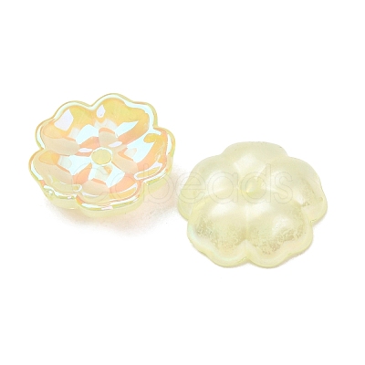 Plating Opaque Acrylic Beads AC-CBA99FE-03-H-1